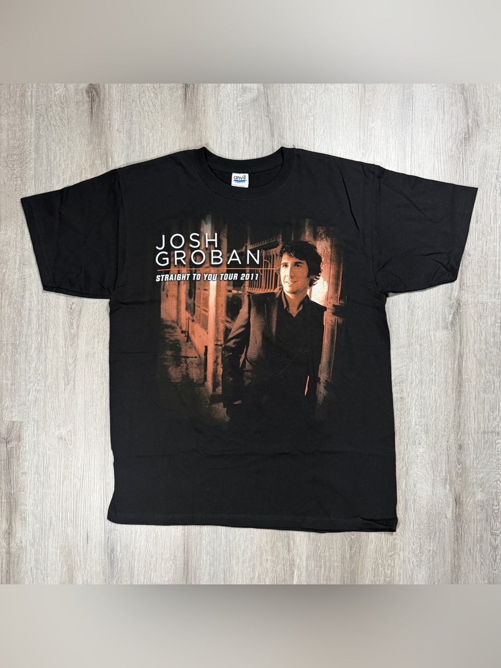 Vintage 2011 Josh Groban Straight To You Tour T-Shirt Large